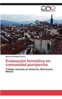 Evaluacion Formativa En Comunidad Purepecha