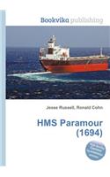HMS Paramour (1694): (English)