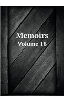 Memoirs Volume 18: (English)