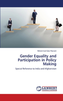 Gender Equality and Participation in Policy Making