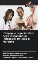 L'impegno organizzativo degli insegnanti in Indonesia