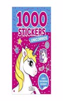 1000 STICKERS UNICORNIOS