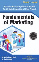 Fundamentals of Marketing U.P B.COM 4th Semester English Medium book by Thakur Publication Pvt.ltd.
