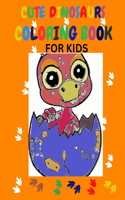 Cute Dinosaurs Coloring Book For Kids