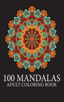 Coloring Book For Adults-100 Mandalas