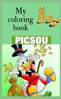 My Picsou coloring book