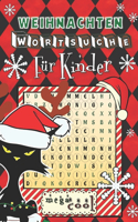 Weihnachten Wortsuche für Kinder: Weihnachtliche Rätsel in 2 Schwierigkeitsstufen für Kinder