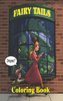 Fairy Tails: Dragons: A Coloring Book filled with Dragons, Princes, and Princesses