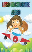 Libro da Colorare Aereo