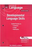 Elements of Language: Developmental Language Skills Grade 8