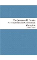 The Jeanjean 18 Etudes Accompaniment Companion Complete