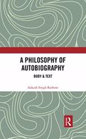 Philosophy of Autobiography