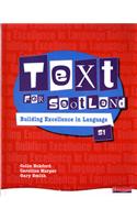 Text for Scotland: Building Excellence in Language Book 1