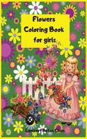 Titlu - Flowers Coloring Book for girls