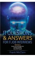 It Questions & Answers for It Job Interviews