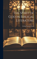 Spirit of God in Biblical Literature
