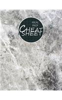 Meal Prep Cheat Sheet: Track and Plan, Manage Household Food Inventory, Eat Healthy