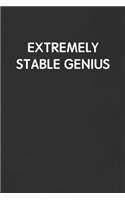 Extremely Stable Genius