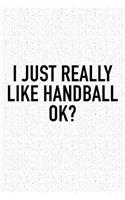 I Just Really Like Handball Ok?