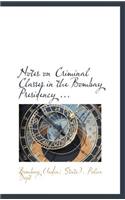 Notes on Criminal Classes in the Bombay Presidency ...