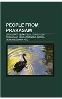 People from Prakasam: Daggubati Venkatesh, Tanguturi Prakasam, Yerrapragada, Narra Venkateswara Rao(English)