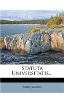 Statuta Universitatis...