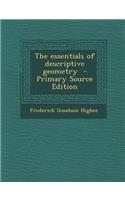 The Essentials of Descriptive Geometry