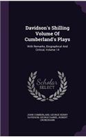 Davidson's Shilling Volume Of Cumberland's Plays