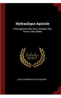 Hydraulique Agricole
