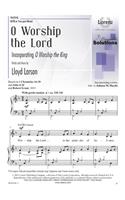 O Worship The Lord