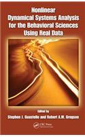 Nonlinear Dynamical Systems Analysis for the Behavioral Sciences Using Real Data