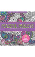 Peaceful Paisleys Adult Coloring Book