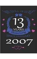We still in love 13 years Anniversary since January 2007