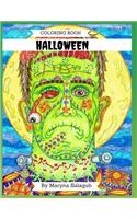 Halloween coloring book