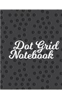 Dot Grid Notebook: 100 Dot Grid pages Notebook - (8.5 x 11 inches) Dotted Notebook