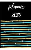 2020 Planner: Weekly & Monthly (January 2020 - December 2020)