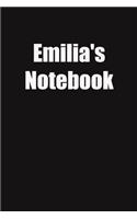 Emilia's Notebook: 6x9 Lined Notebook, Gift For a Friend or a Colleague (Gift For Someone You Love)