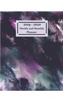 2019 - 2020 Weekly and Monthly Planner