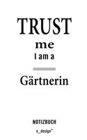 Notizbuch für Gärtner / Gärtnerin