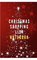 Christmas shopping list notebook for your Planning gifts and to be ready for Christmas and Don't Forget someone: Christmas Planner Book- Planning gifts, Christmas Cards, Shopping Lists and Merry Christmas Planner for Christmas Day