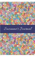 Suzanne's Journal: Cute Personalized Name College-Ruled Notebook for Girls & Women - Blank Lined Gift Journal/Diary for Writing & Note Taking