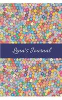 Lena's Journal: Cute Personalized Name College-Ruled Notebook for Girls & Women - Blank Lined Gift Journal/Diary for Writing & Note Taking
