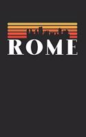 Rome Skyline: KALENDER 2020 mit Tagesplaner mit Notizen und Aufgaben Feld! Geschenk für Familien, Studenten, Reisenden Traveler A5 (6x9 inch) 370 Seiten I Monatsp