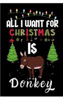 All I Want For Christmas Is Donkey