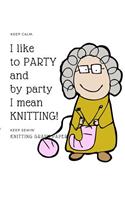 Grandma Knitting Party Knitting Graph Paper 4.5 Ratio