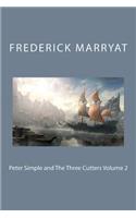 Peter Simple and the Three Cutters Volume 2