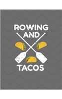 Rowing and Tacos Notebook - College Ruled