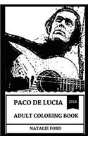 Paco de Lucia Adult Coloring Book