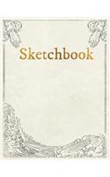 Sketchbook: Personalized Artist Sketchbook, Notebook: Blank Paper for Drawing, Creative Doodling or Sketching