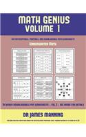 Kindergarten Math (Math Genius Vol 1): This book is designed for preschool teachers to challenge more able preschool students: Fully copyable, printable, and downloadable